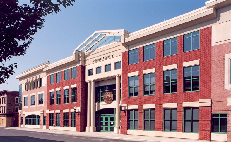 Green County Office Building Front Elevation1