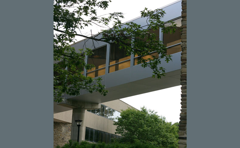 Houghton College Library Connecting Bridge