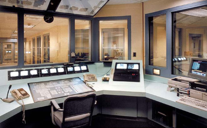 Metro Jefferson Public Safety Building Interior Control Room